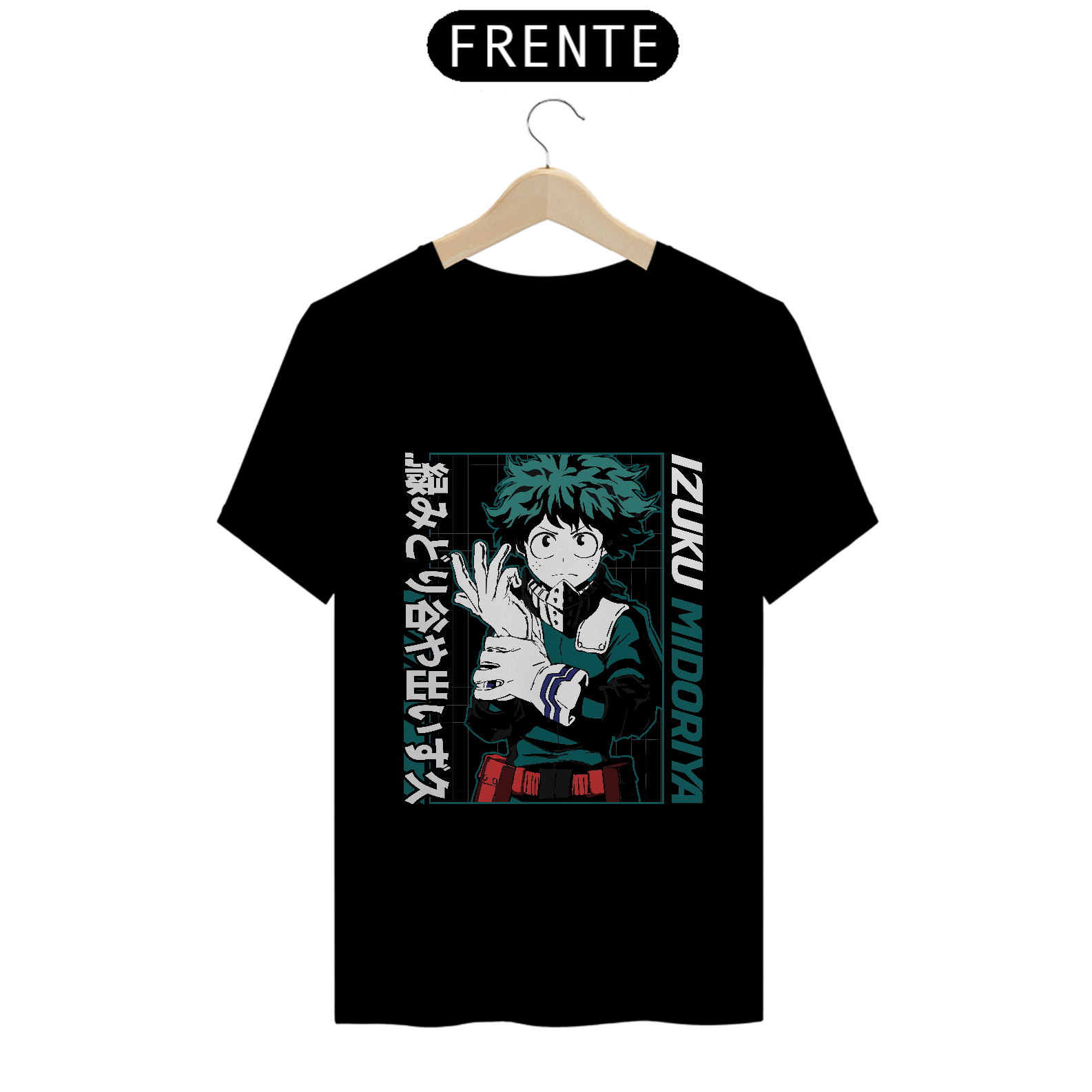 Nome do produto: CAMISA: MY HERO ACADEMIA