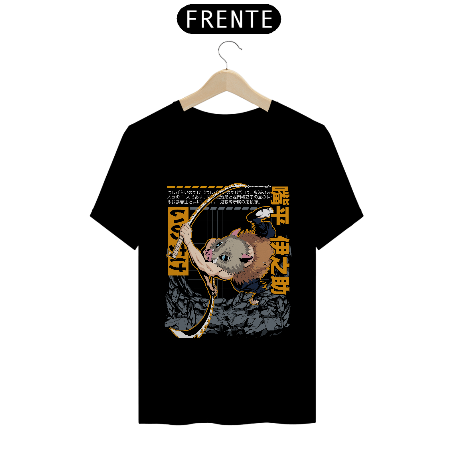 Nome do produto: CAMISA: DEMON SLAYER