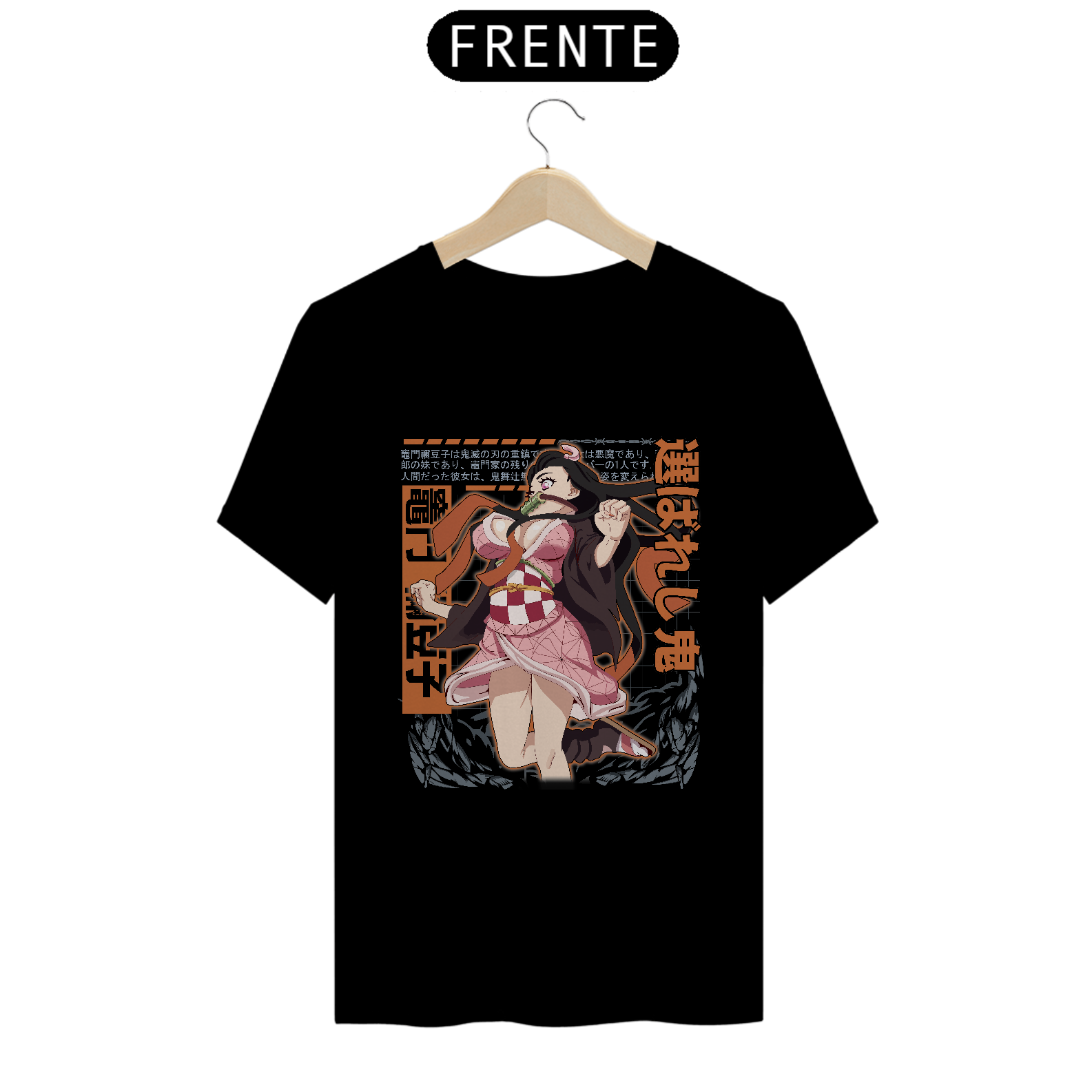 Nome do produto: CAMISA: DEMON SLAYER