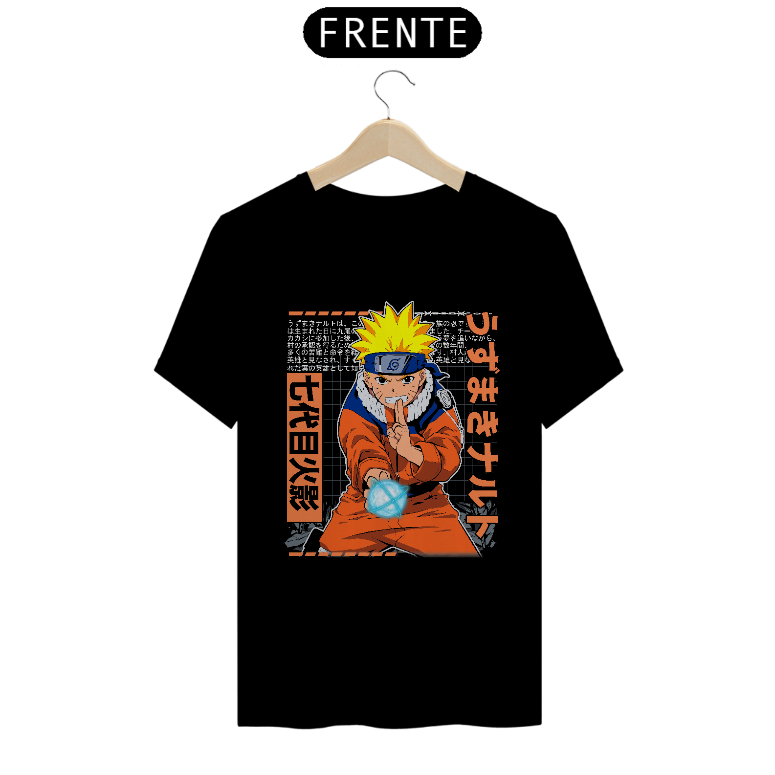 Nome do produto: CAMISA: NARUTO