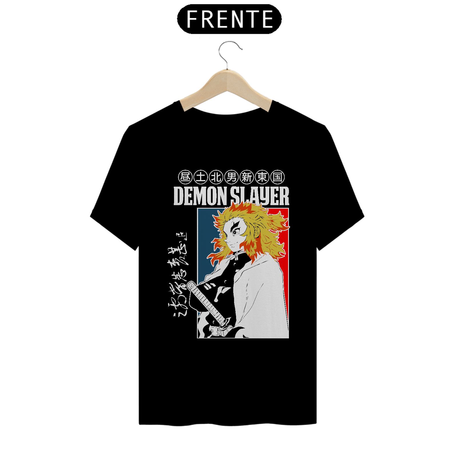 Nome do produto: CAMISA: DEMON SLAYER