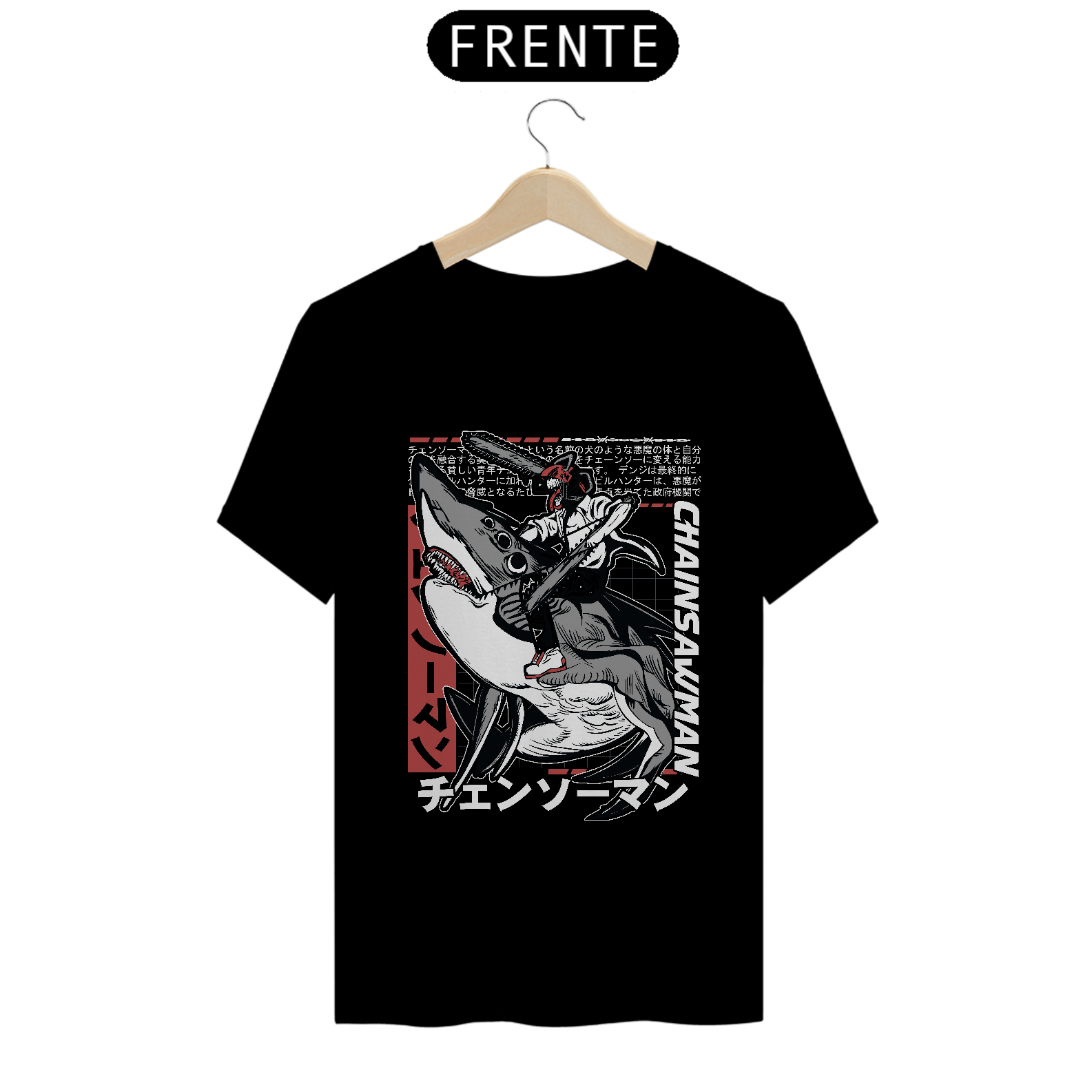 Nome do produto: CAMISA: CHAINSAW MAN