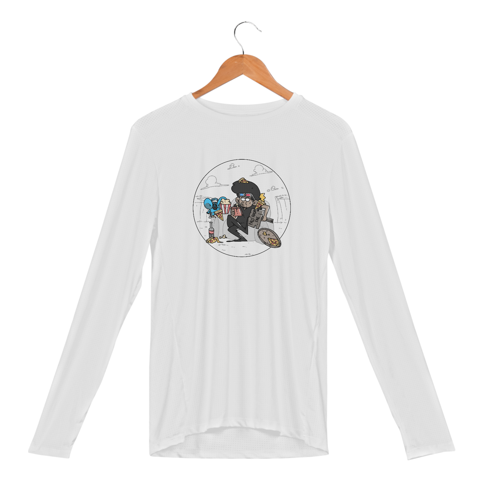 Nome do produto: Camisa manga longa - Falo nada hehe!