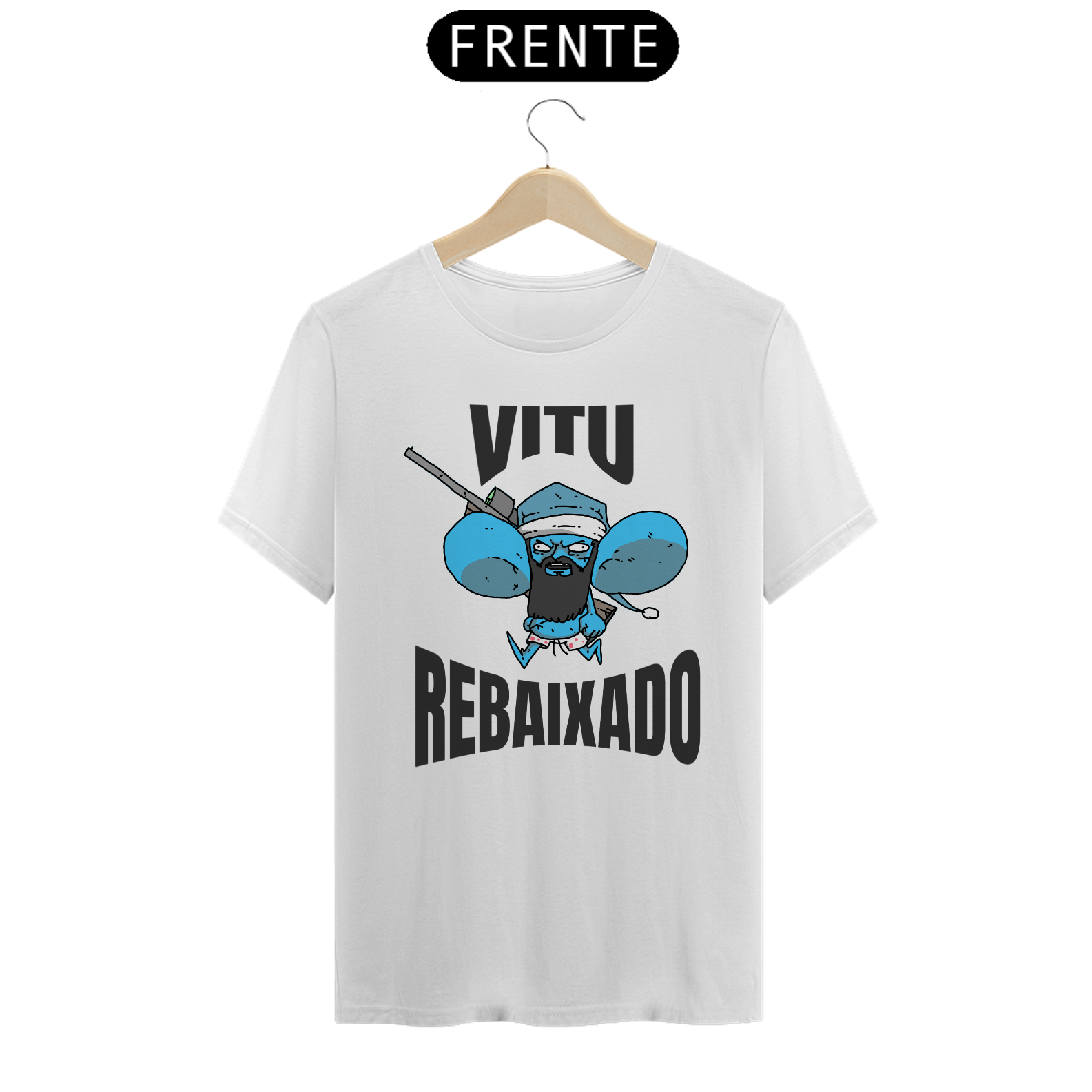 Nome do produto: Camisa Unissex - Vitu rebaixado - versão 2