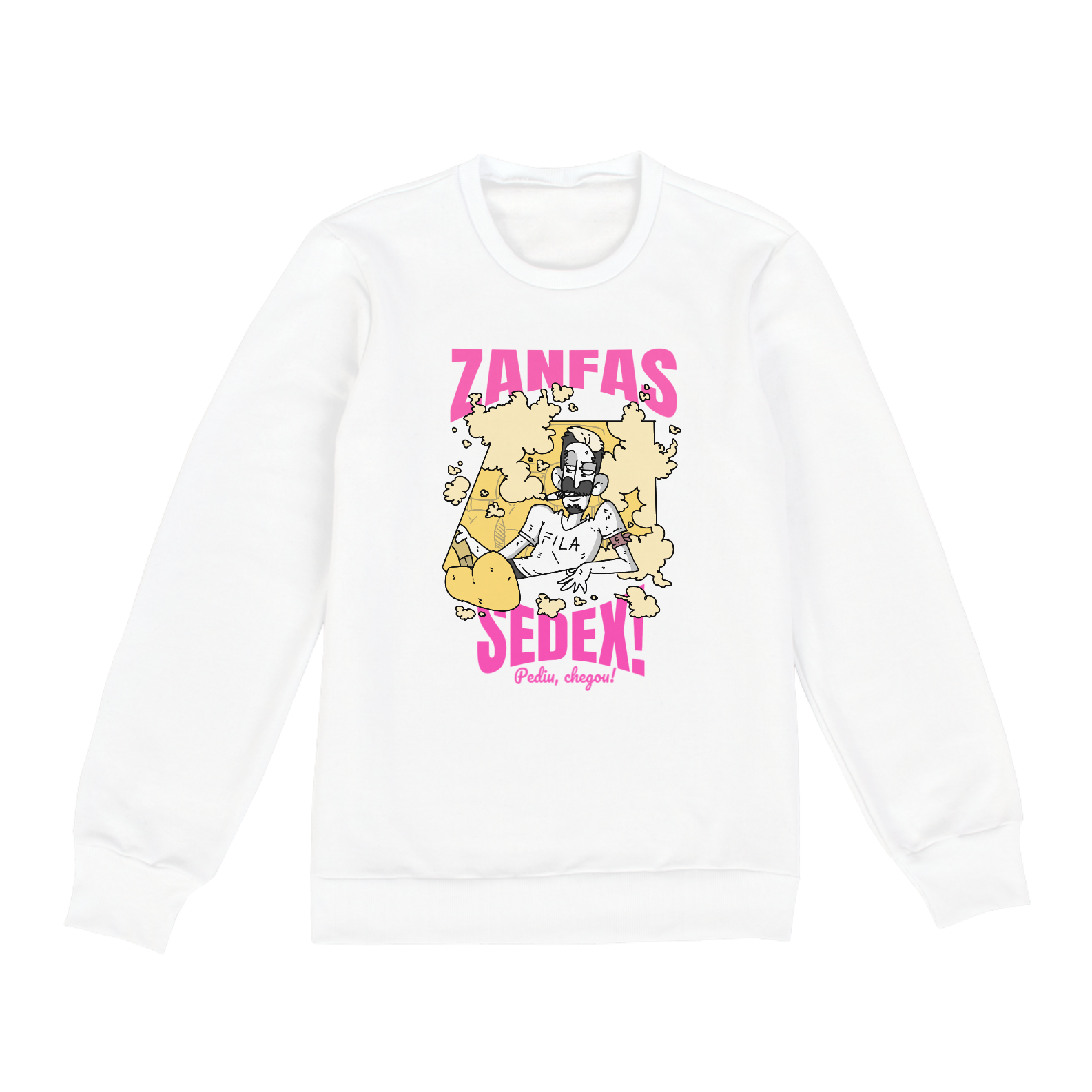 Nome do produto: Moletom - Zanfas Sedex