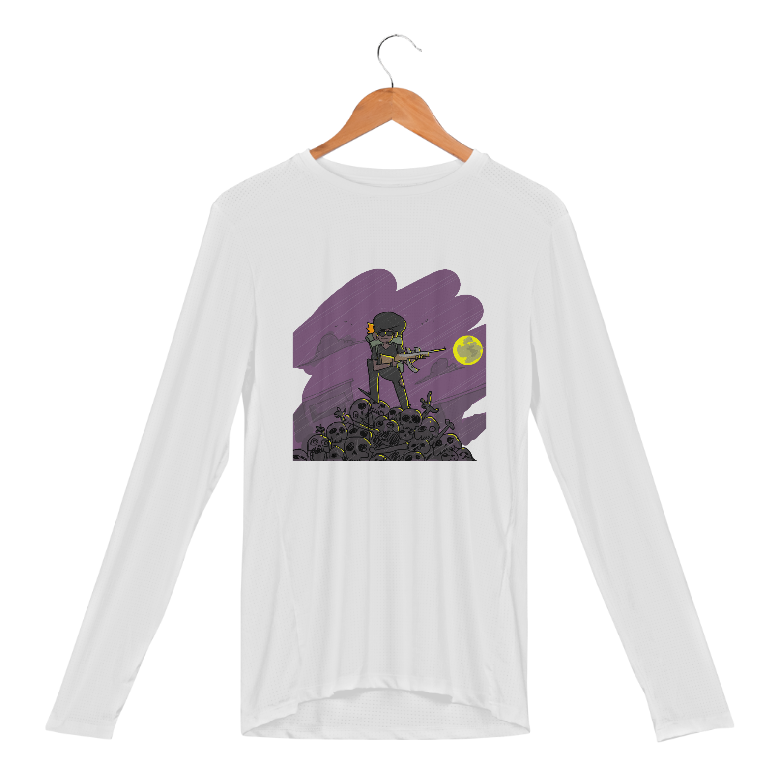 Nome do produto: Camisa manga longa - Eu de novo