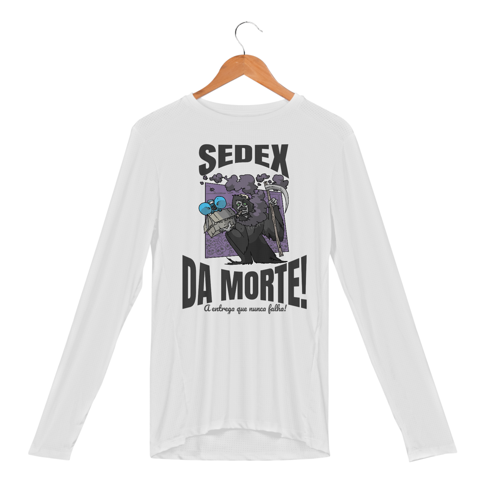Nome do produto: Camisa manga longa - Sedex da Morte - versão 2