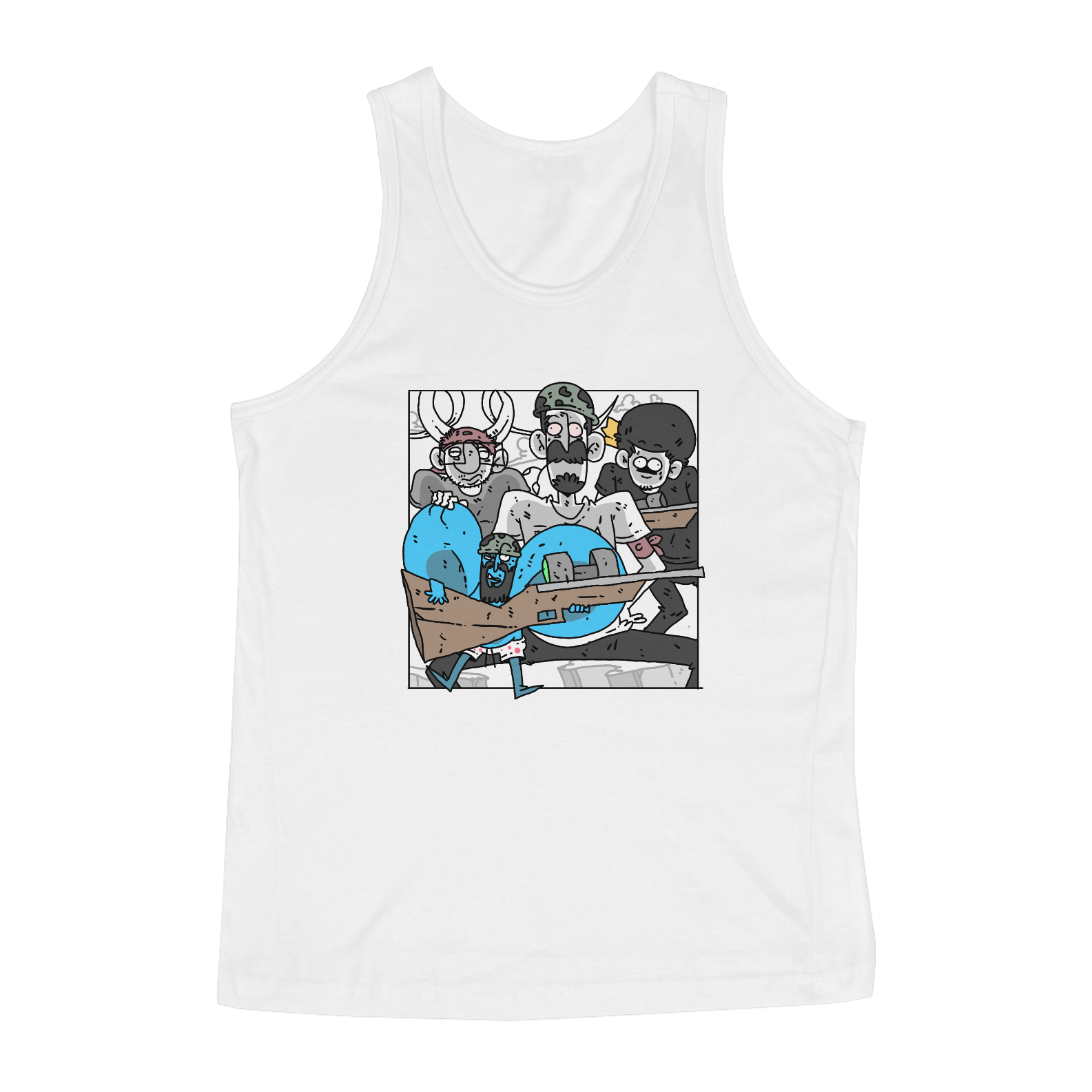 Nome do produto: Regata masculina - Squad