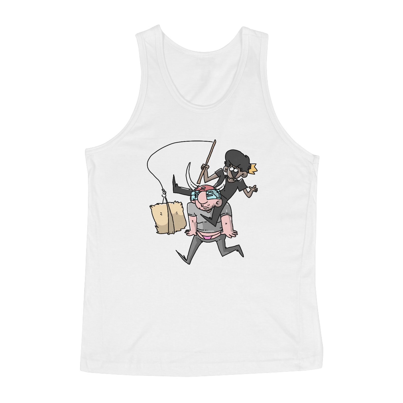 Nome do produto: Regata masculina - Vai Fabo!