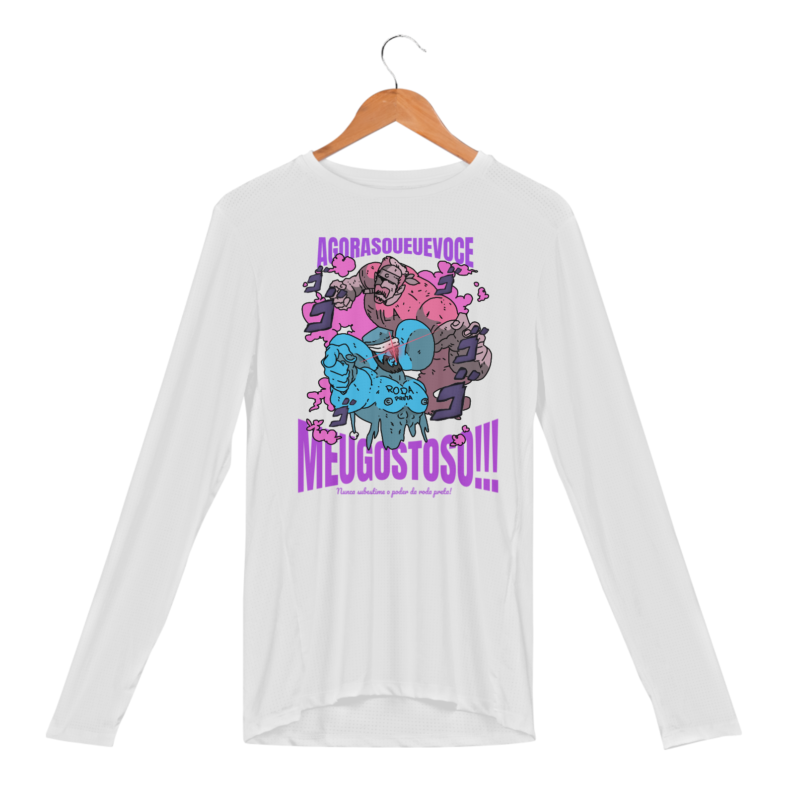 Nome do produto: Camisa manga longa - Eu e você