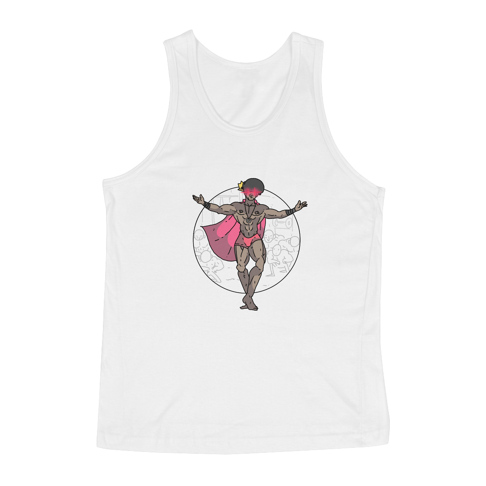 Nome do produto: Regata - Eu treino pernas!