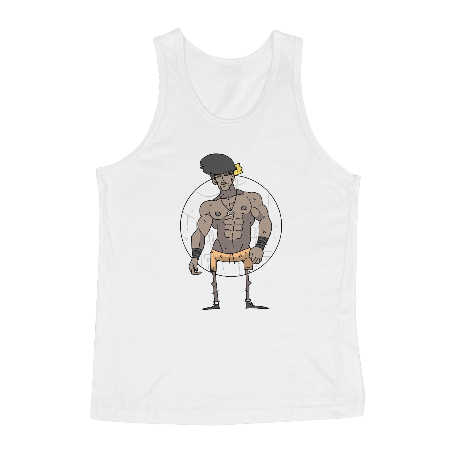 Nome do produto: Regata masculina - Não treino pernas - versão 2