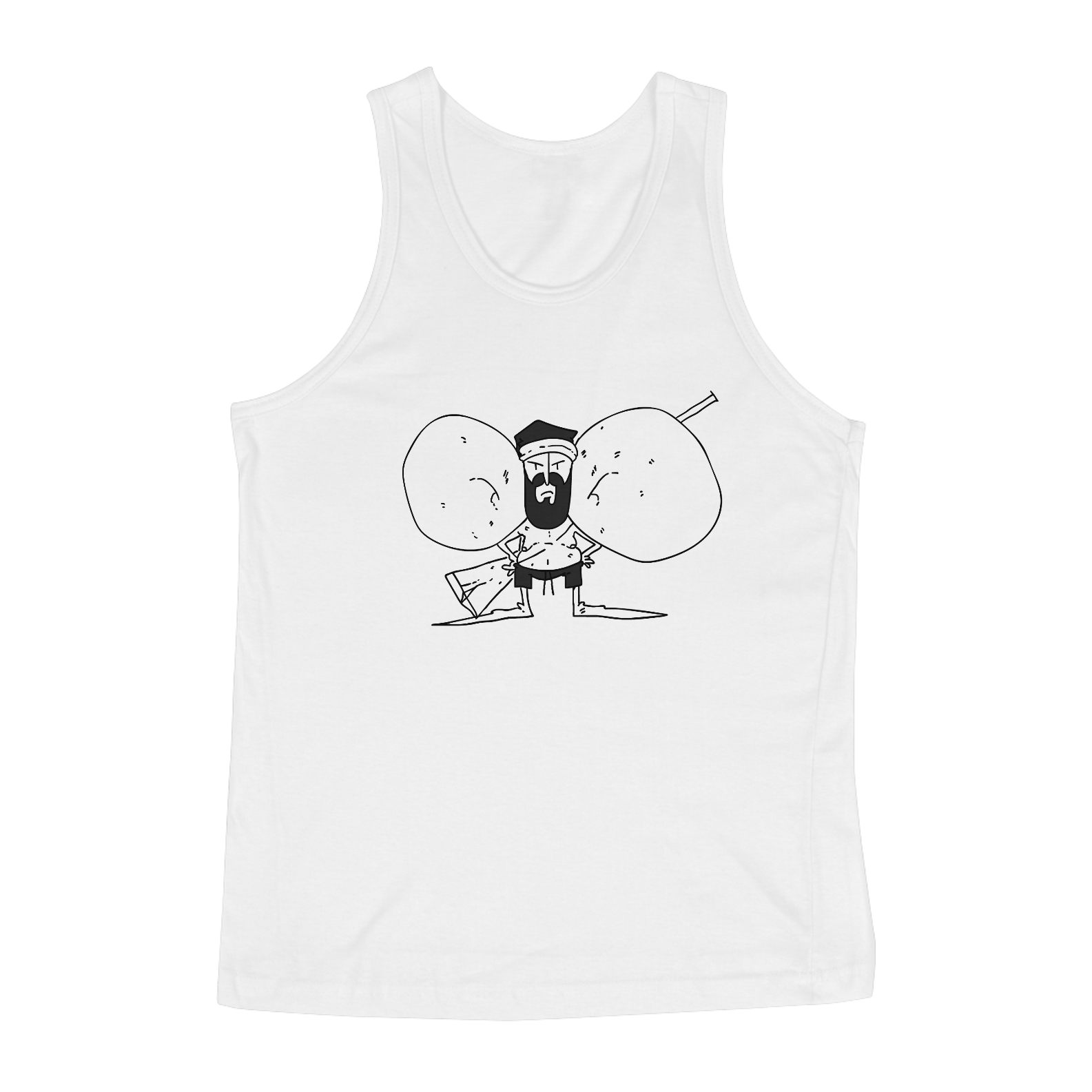 Nome do produto: Regata masculina minimalista - Smzinho