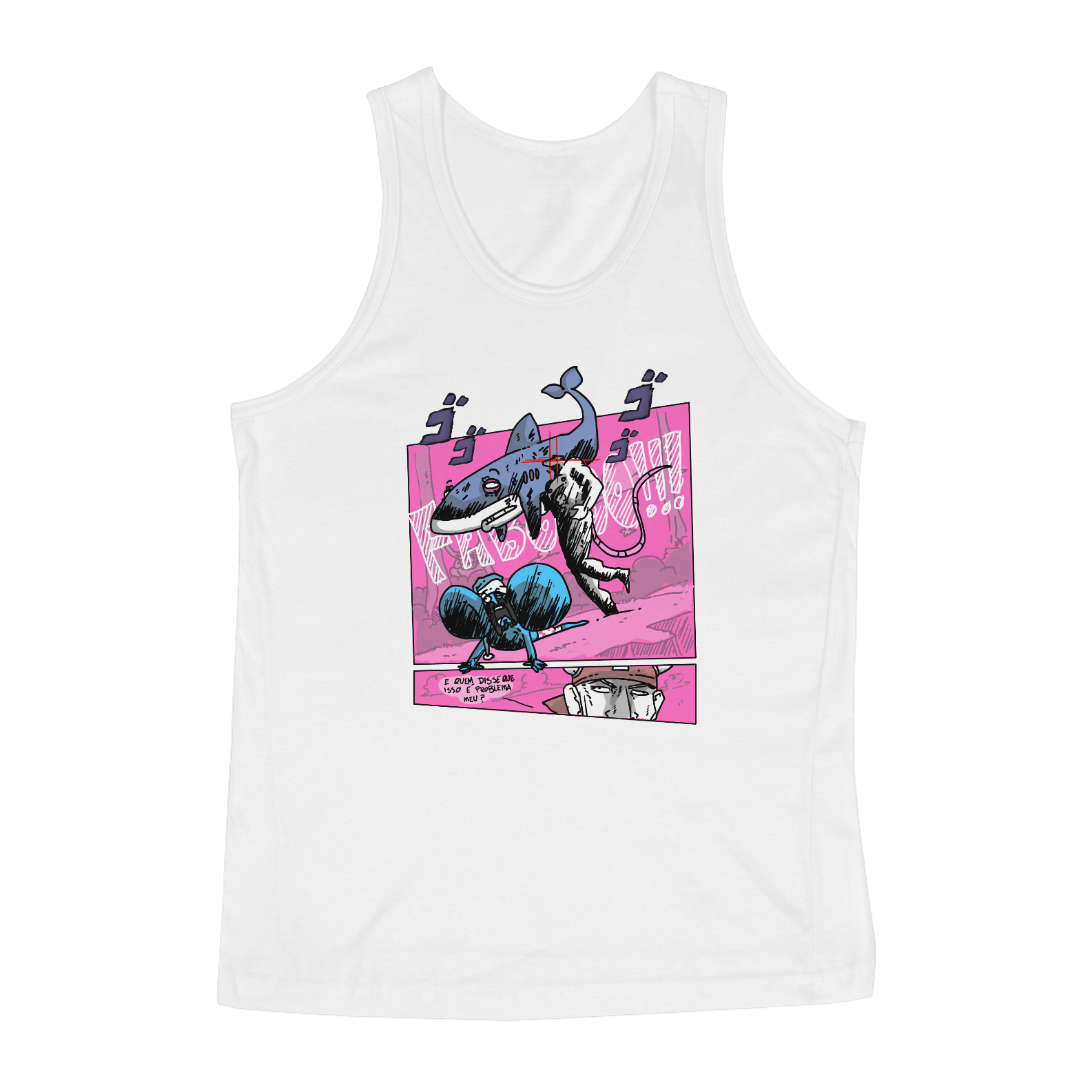 Nome do produto: Regata masculina - O cassaco Fabo! - versão 2