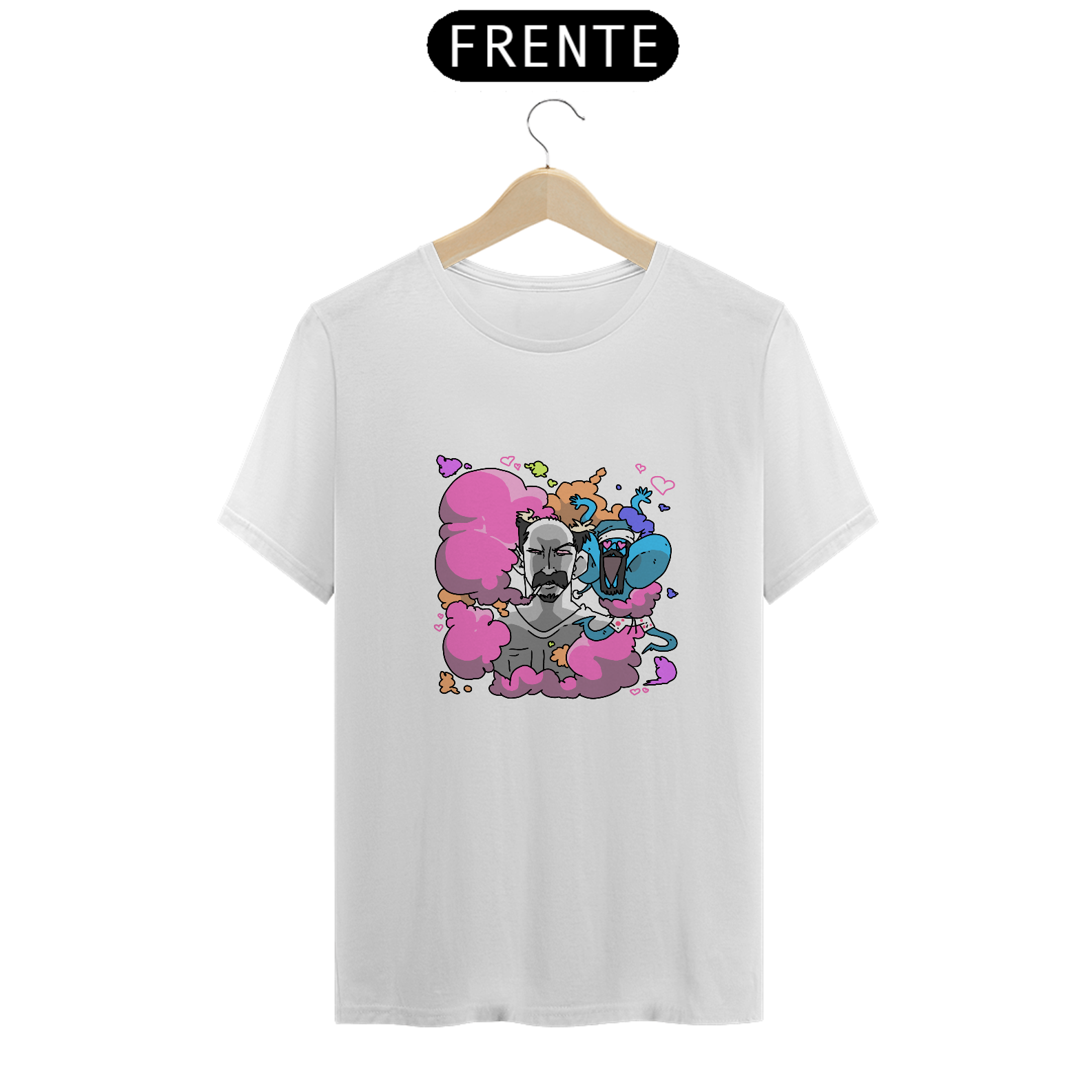 Nome do produto: Camisa Unissex - Meu herói!!! 