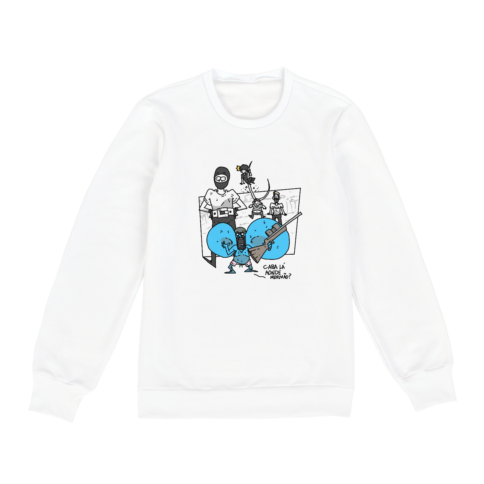 Nome do produto: Moletom - O caba lá