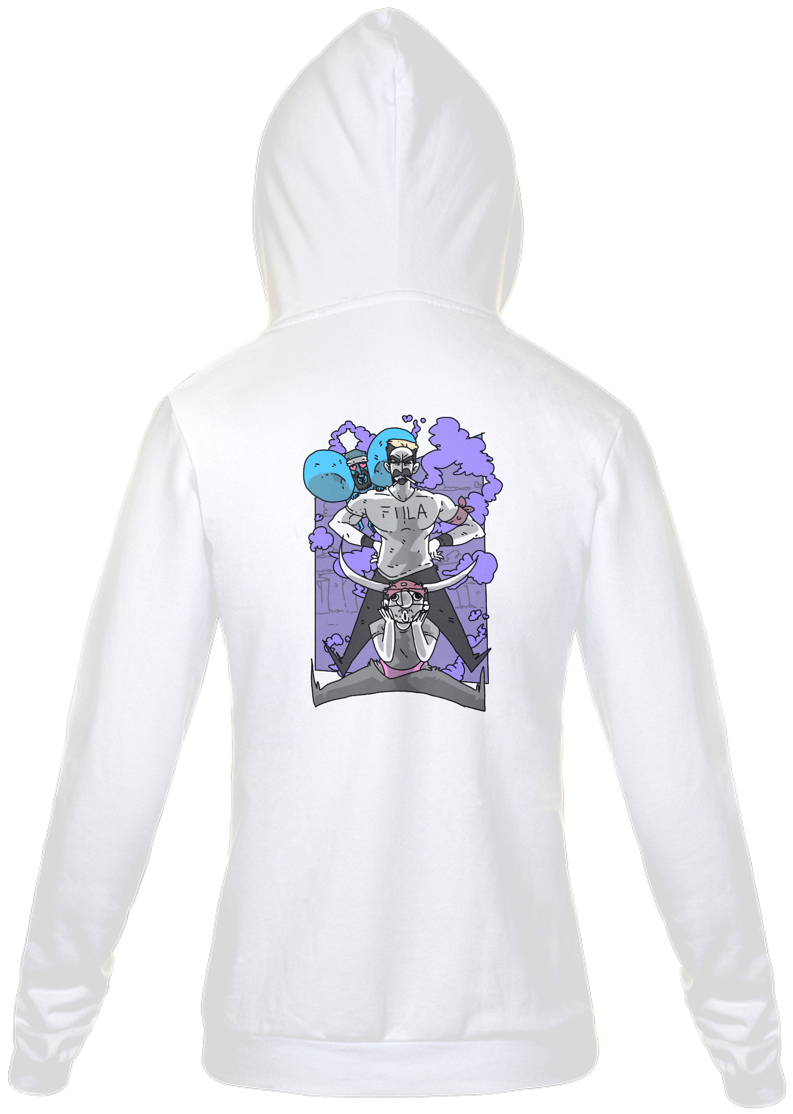 Nome do produto: Moletom com zíper - Imundos