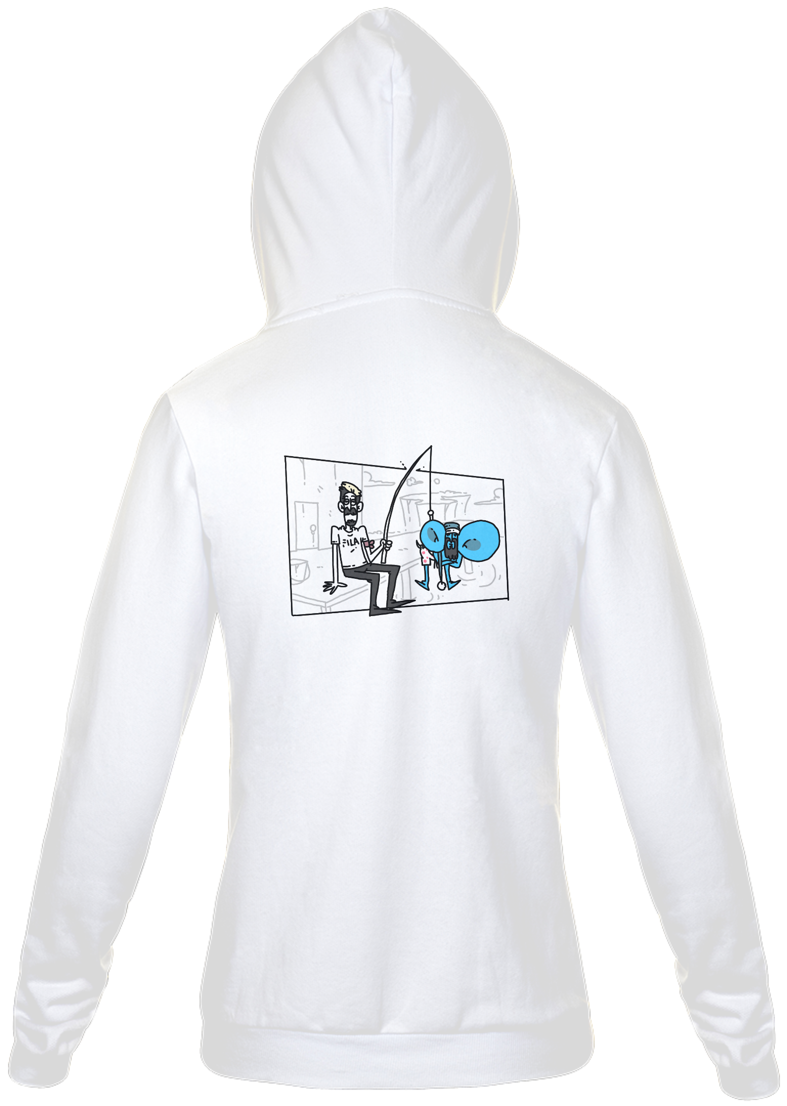 Nome do produto: Moletom com Zíper - Isca