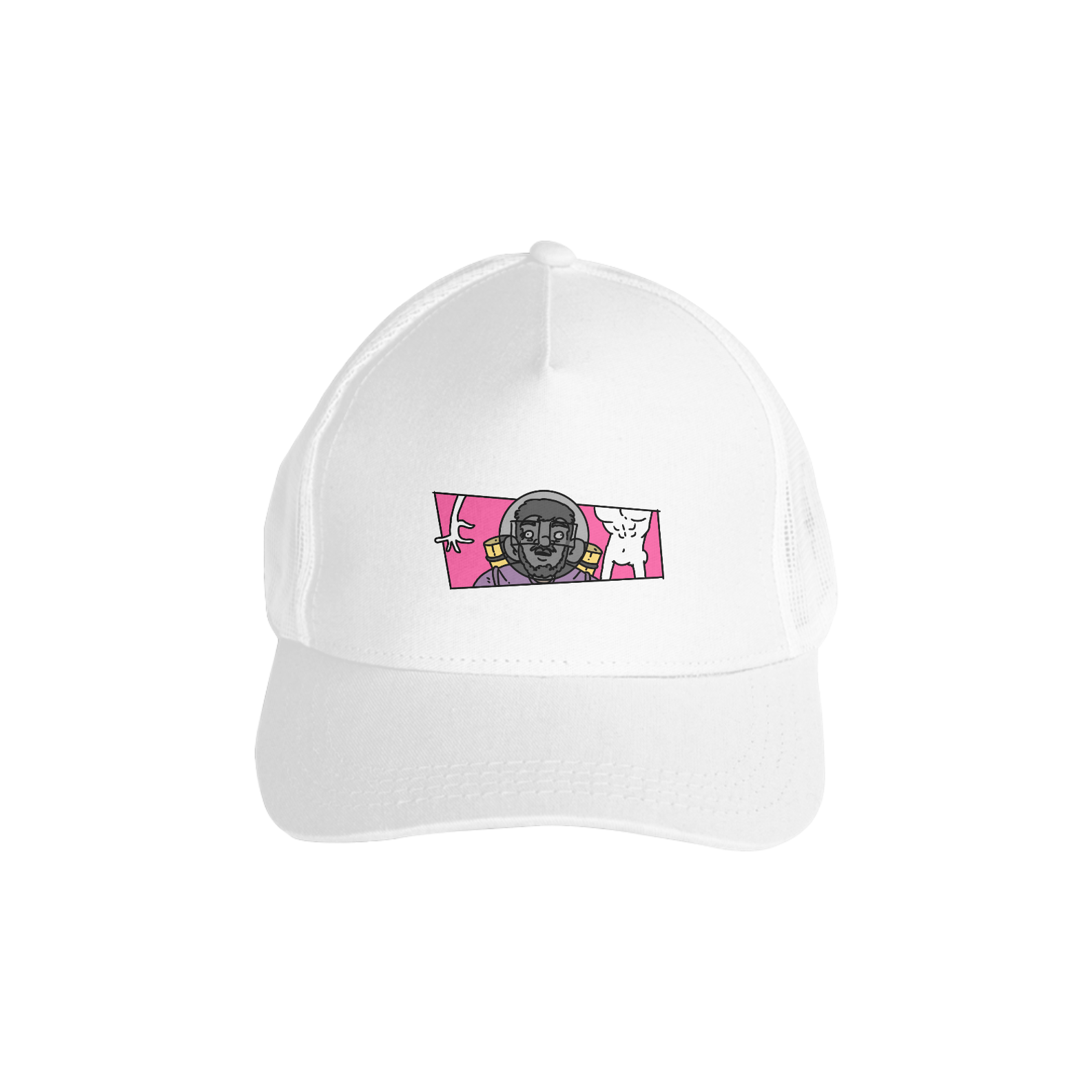 Nome do produto: Boné - Moreno Branco - versão 2