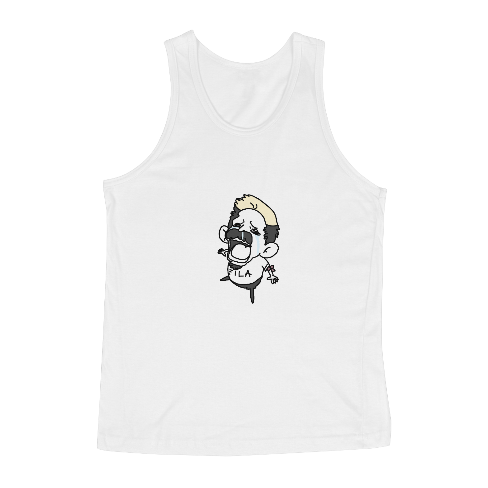 Nome do produto: Regata masculina - Zanfas dramático