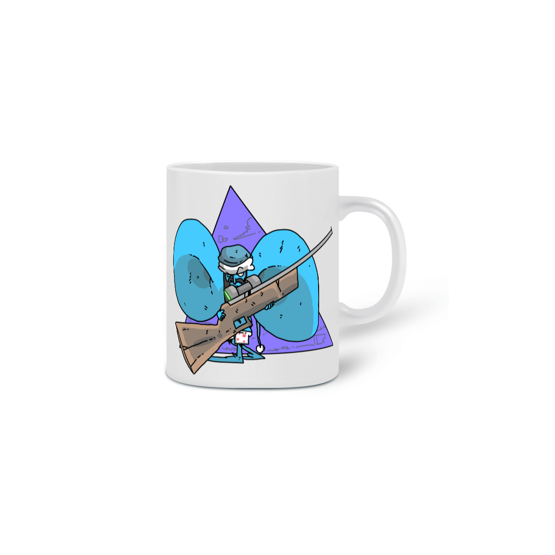 Nome do produto: Caneca - Gnomo Azul