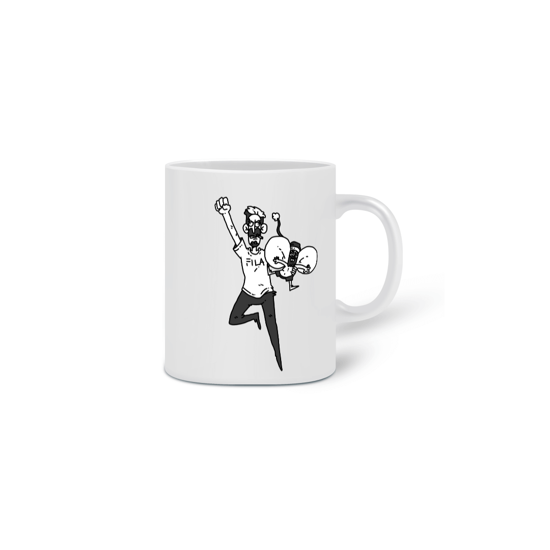 Nome do produto: Caneca minimalista - Meu herói