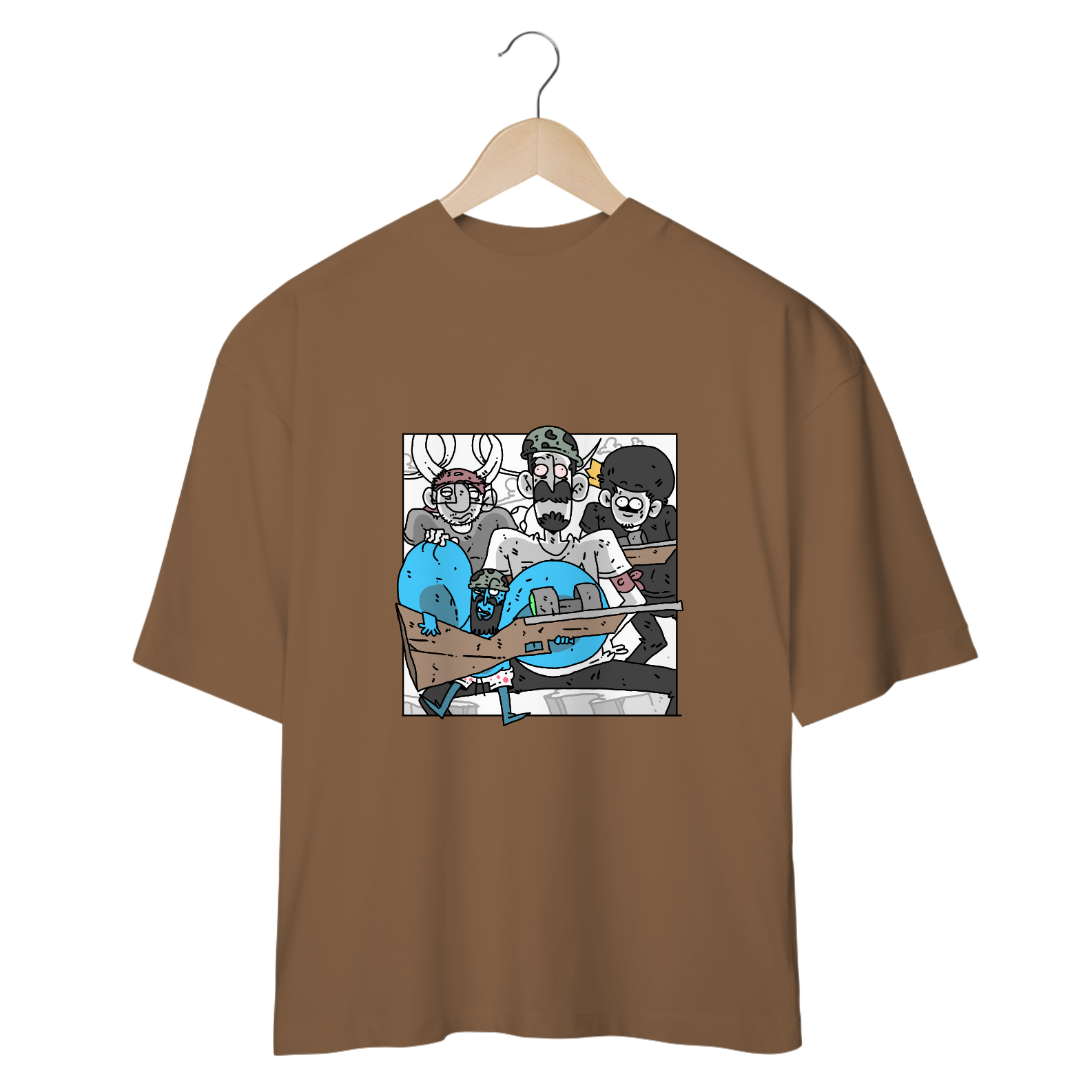 Nome do produto: Camiseta Oversized Unissex - Squad