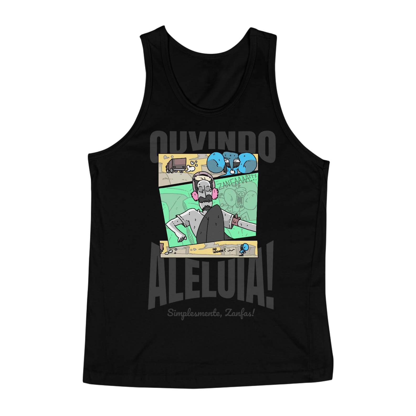 Nome do produto: Regata masculina- Aleluia - versão 2