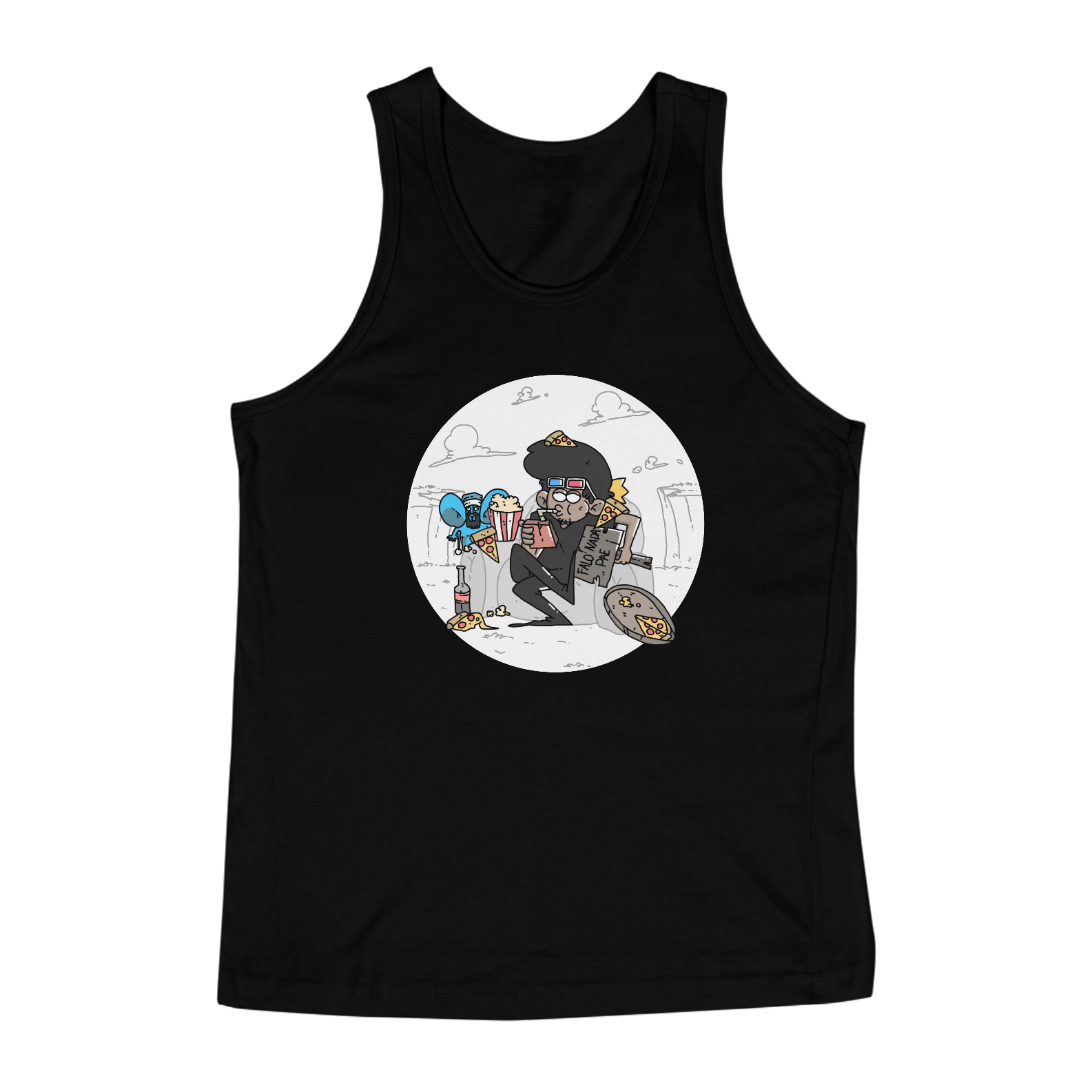 Nome do produto: Regata masculina - Falo nada!