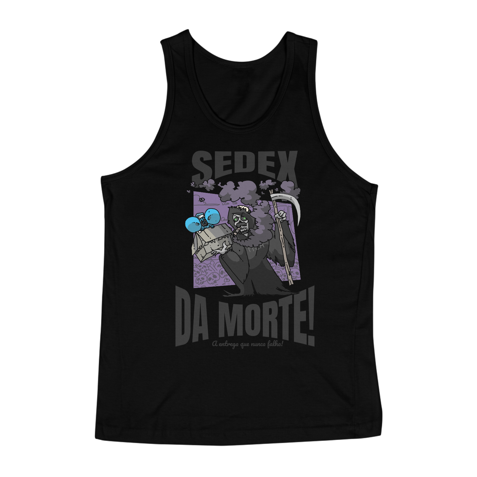 Nome do produto: Regata masculina - Sedex da Morte - versão 2