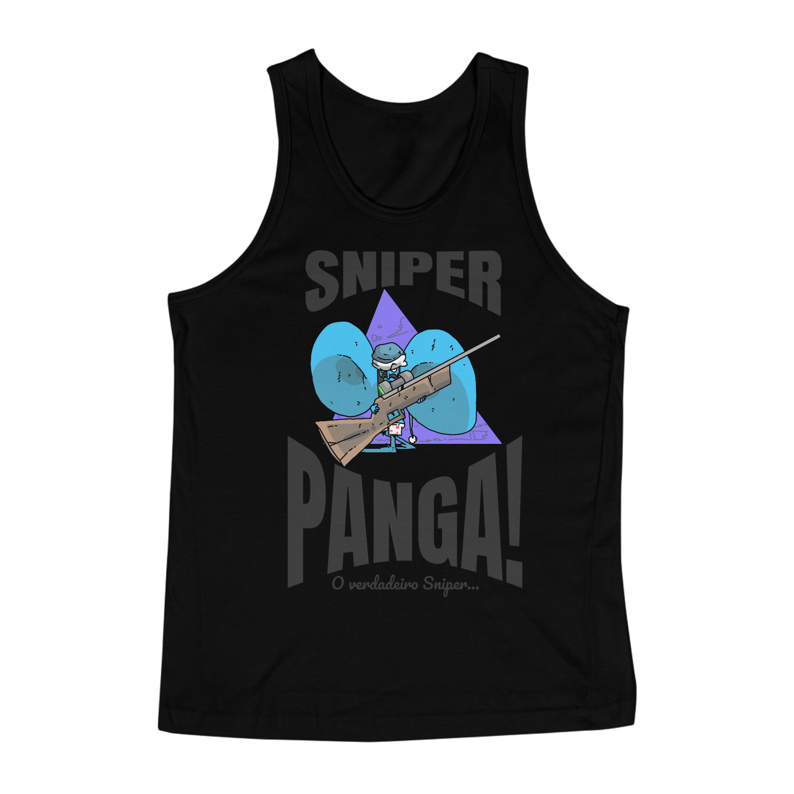 Nome do produto: Regata masculina - Sniper Panga - versão 2