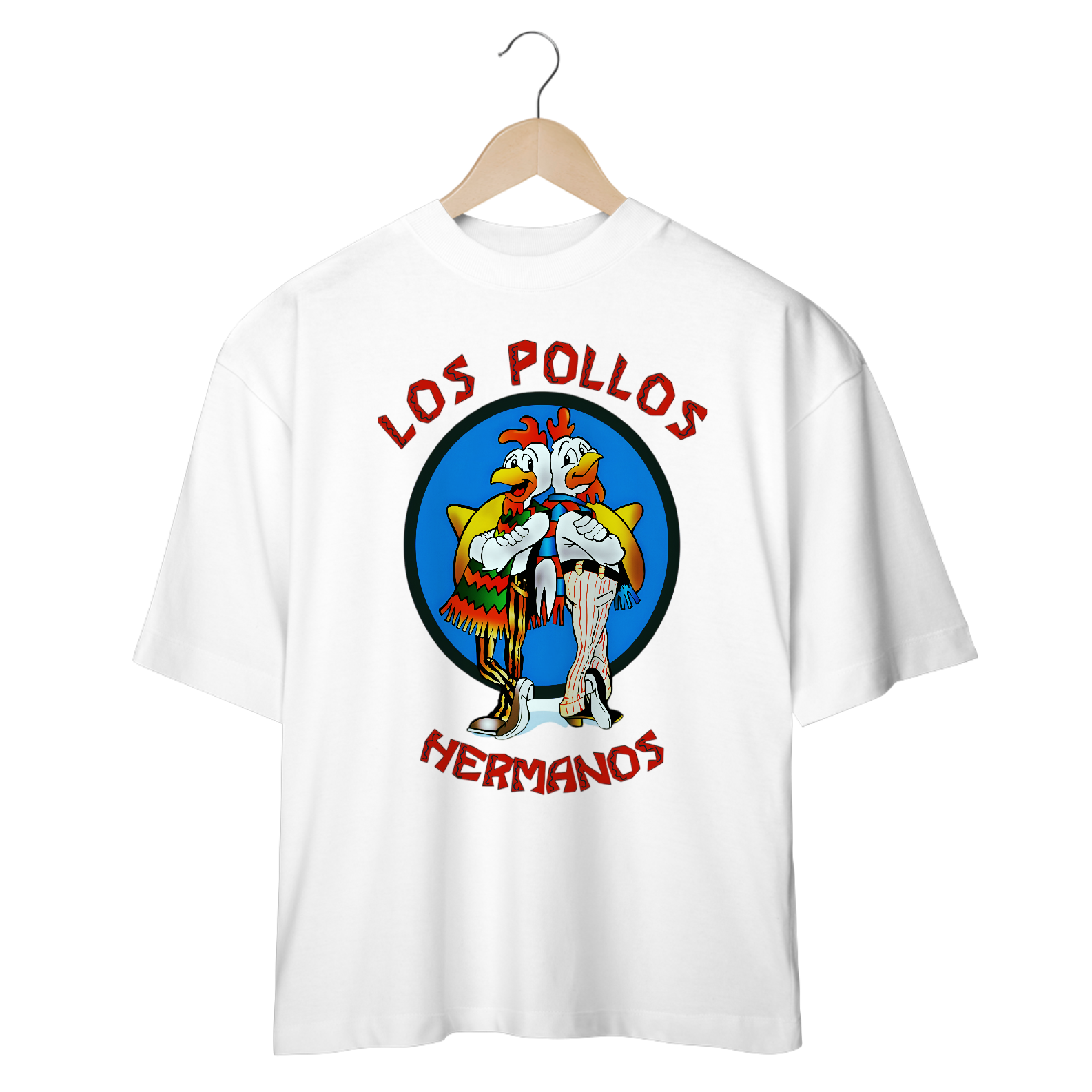 Nome do produto: Los Pollos Hermanos Oversized Unissex 02