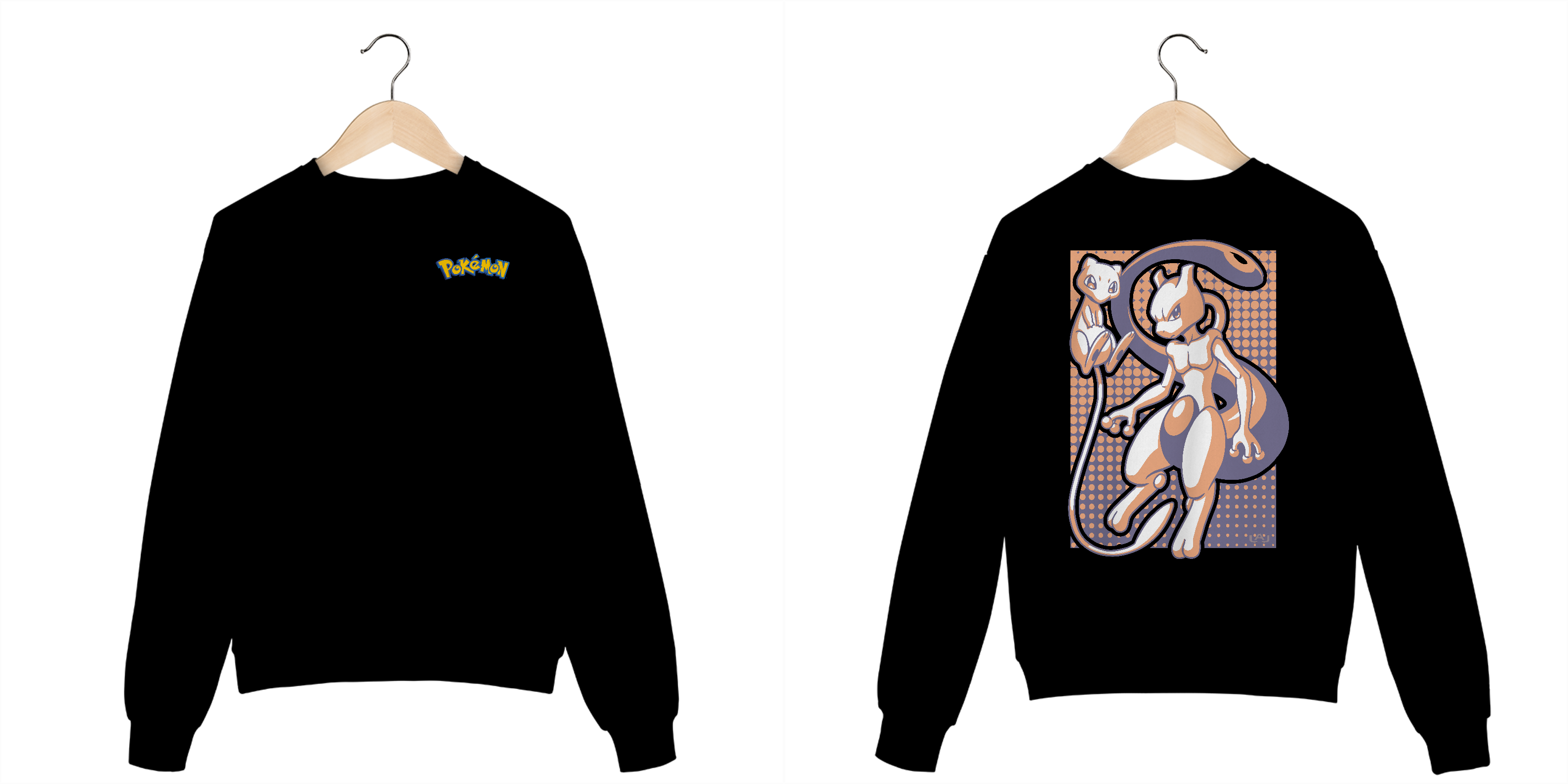 Nome do produto: Moletom Unissex Pokémon Mewtwo