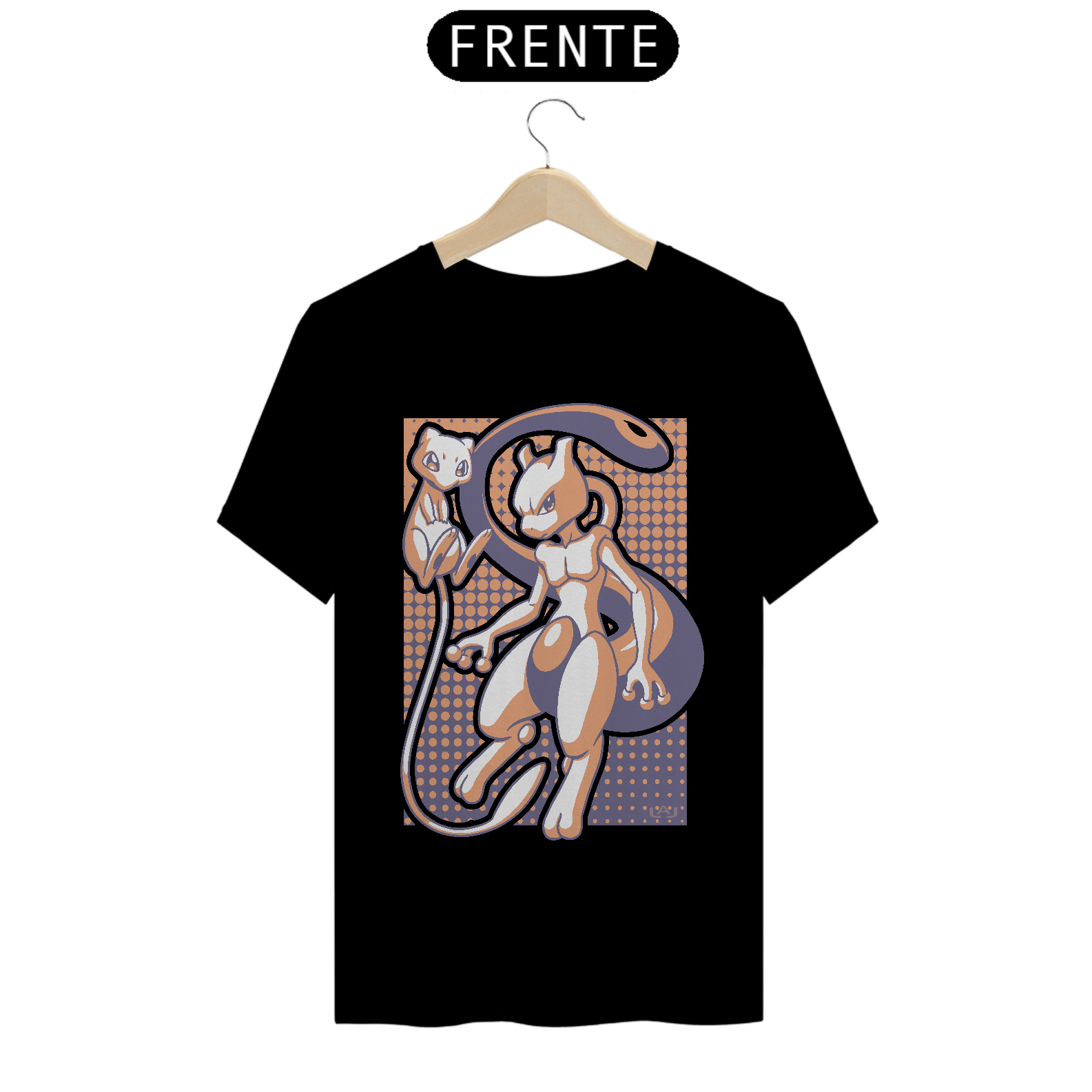 Nome do produto: T-shirt Premium Unissex pkémon Mewtwo