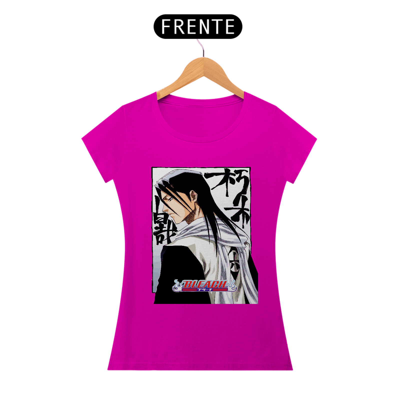 Nome do produto: T-shirt Feminino Bleach Byakuya Kuchiki