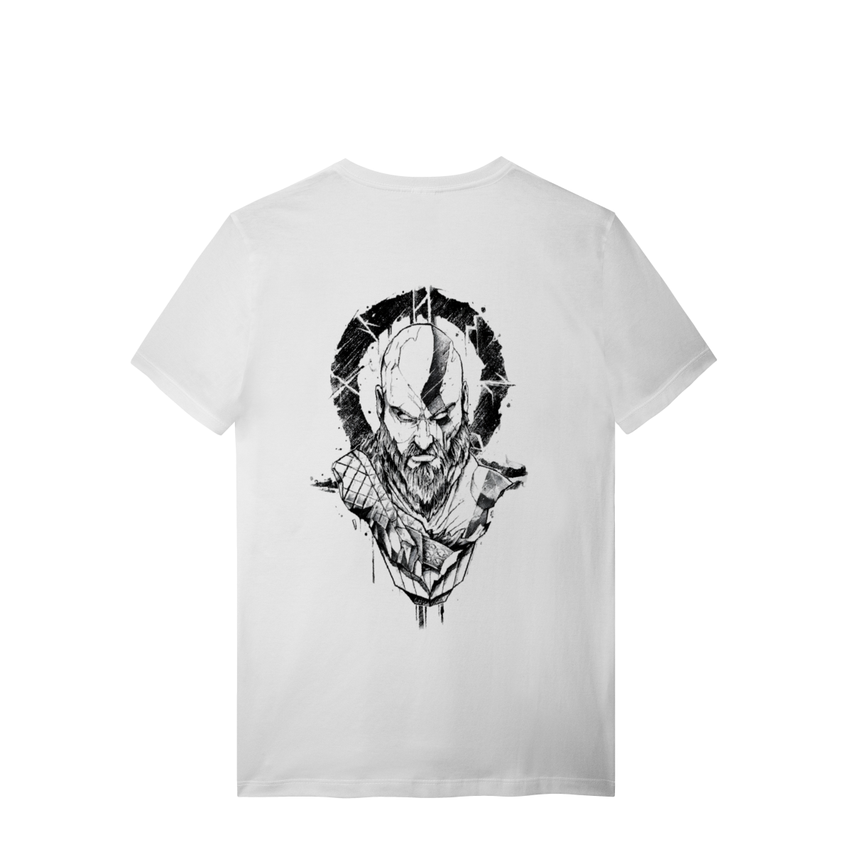 Nome do produto: T-shirt Premium Unissex Kratos GOW