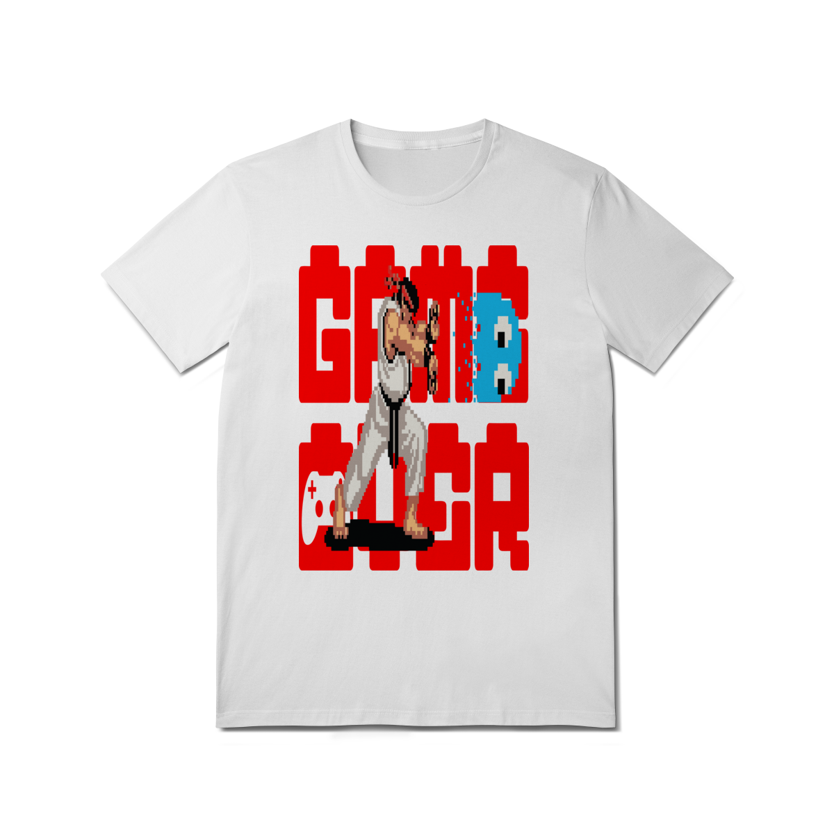 Nome do produto: T-shirt Premium Unissex Gamer Over 