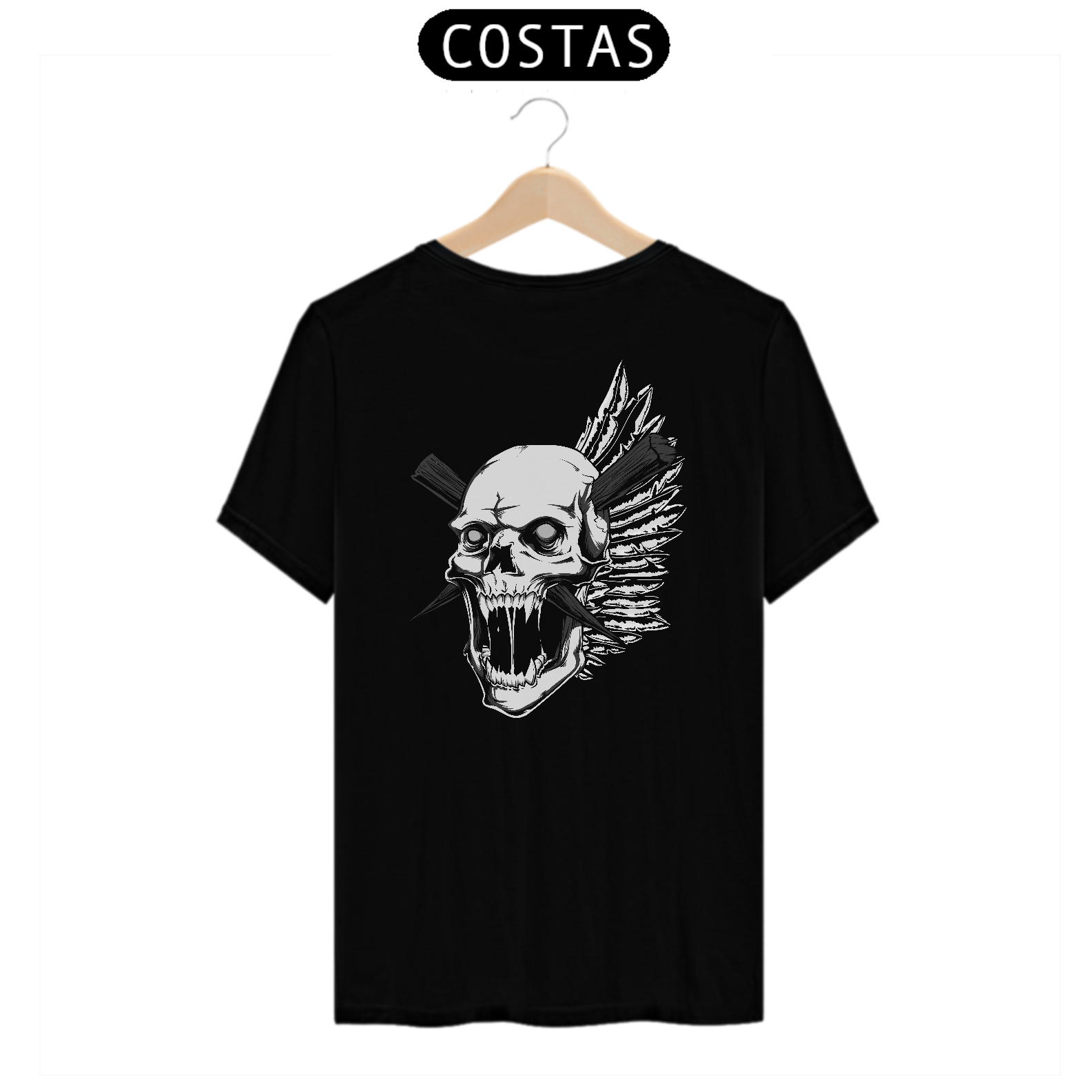 Nome do produto: Camiseta o Crânio 5