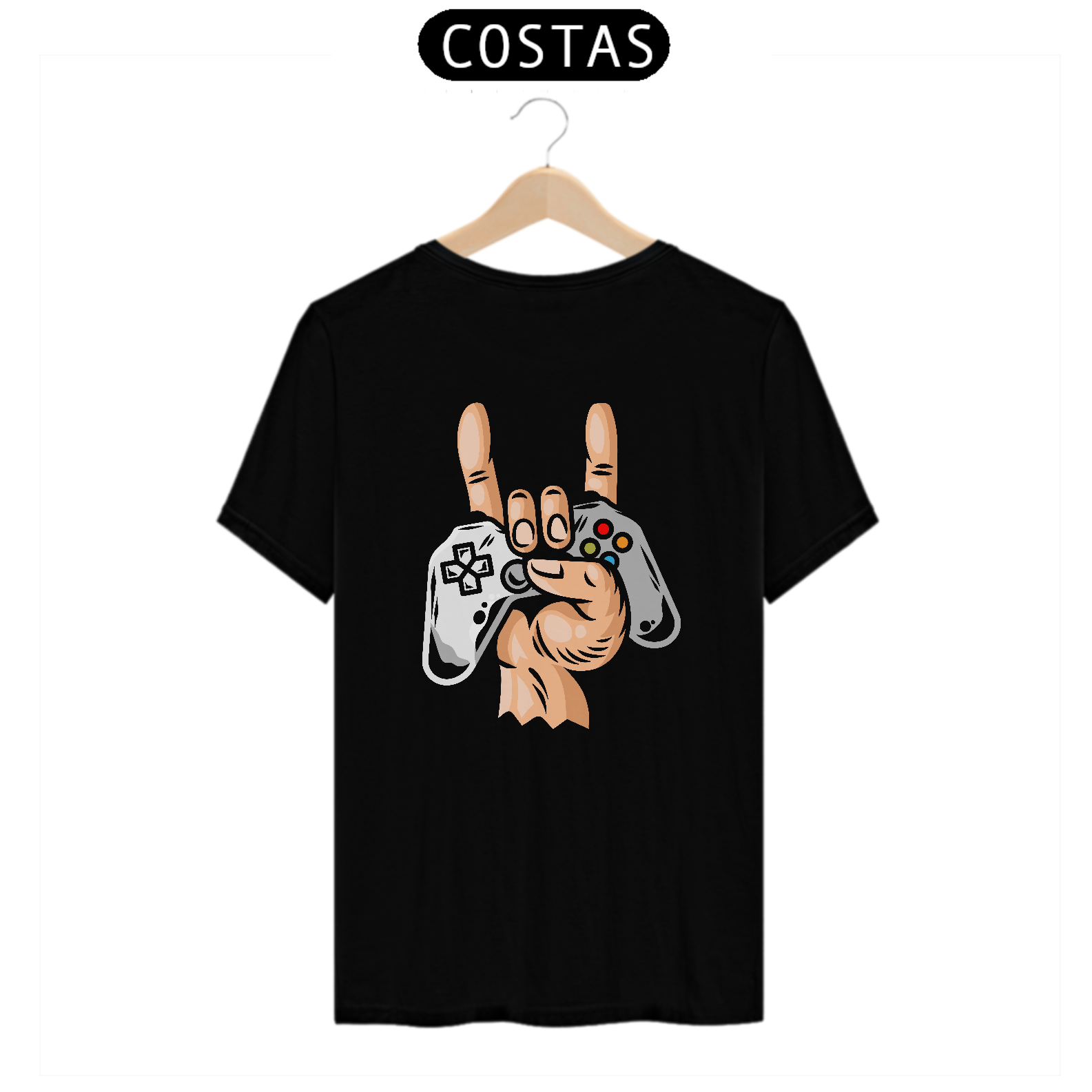 Nome do produto: Camiseta Gamer