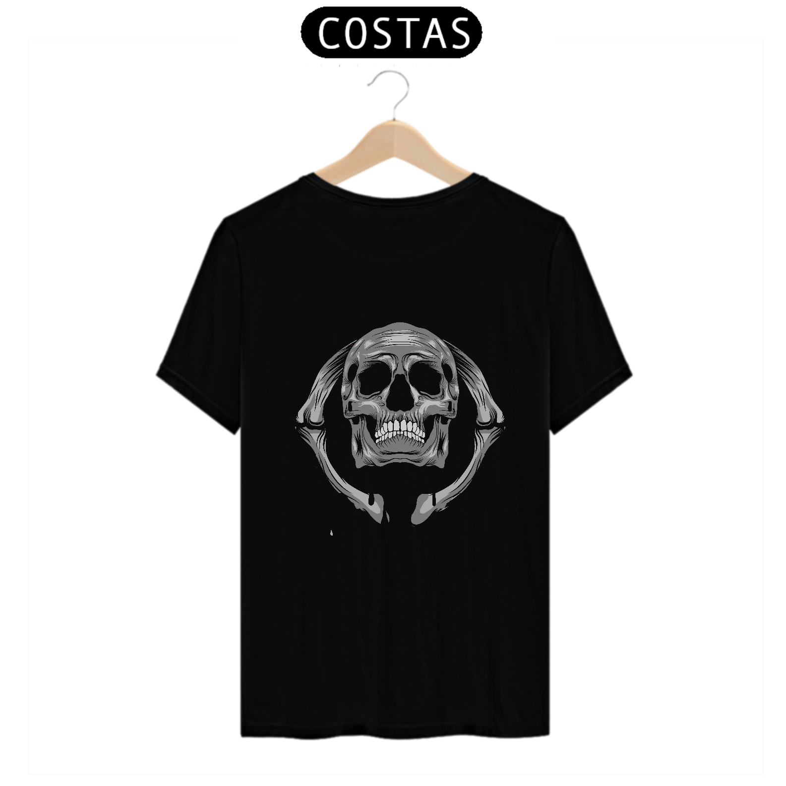 Nome do produto: Camiseta o Crânio 6