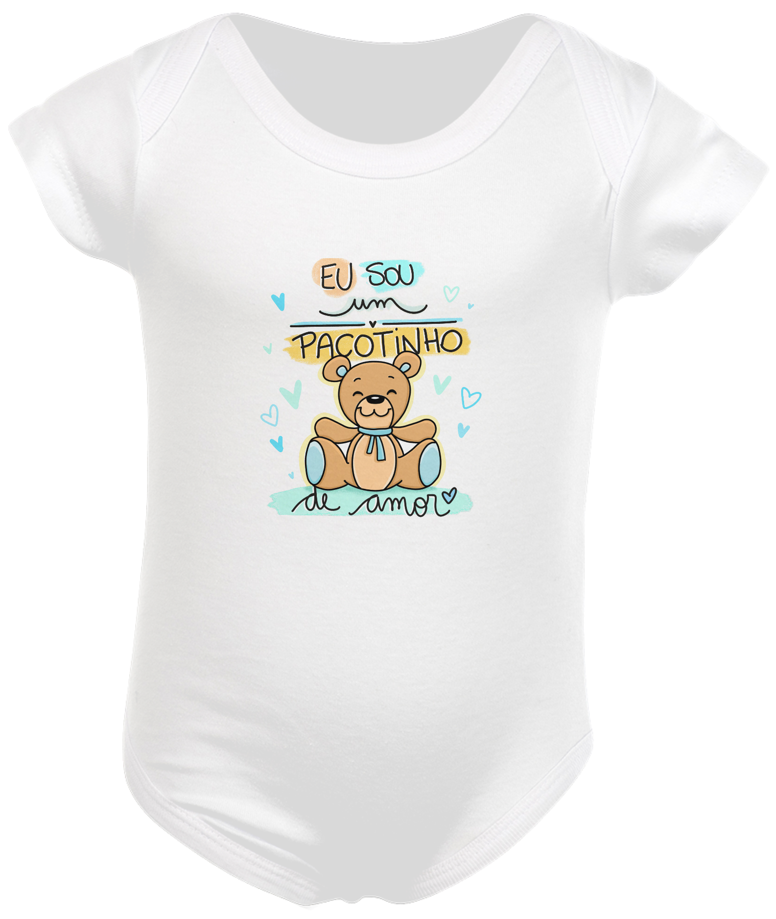 Nome do produto: Eu sou um Pacotinho de amor - Body Infantil