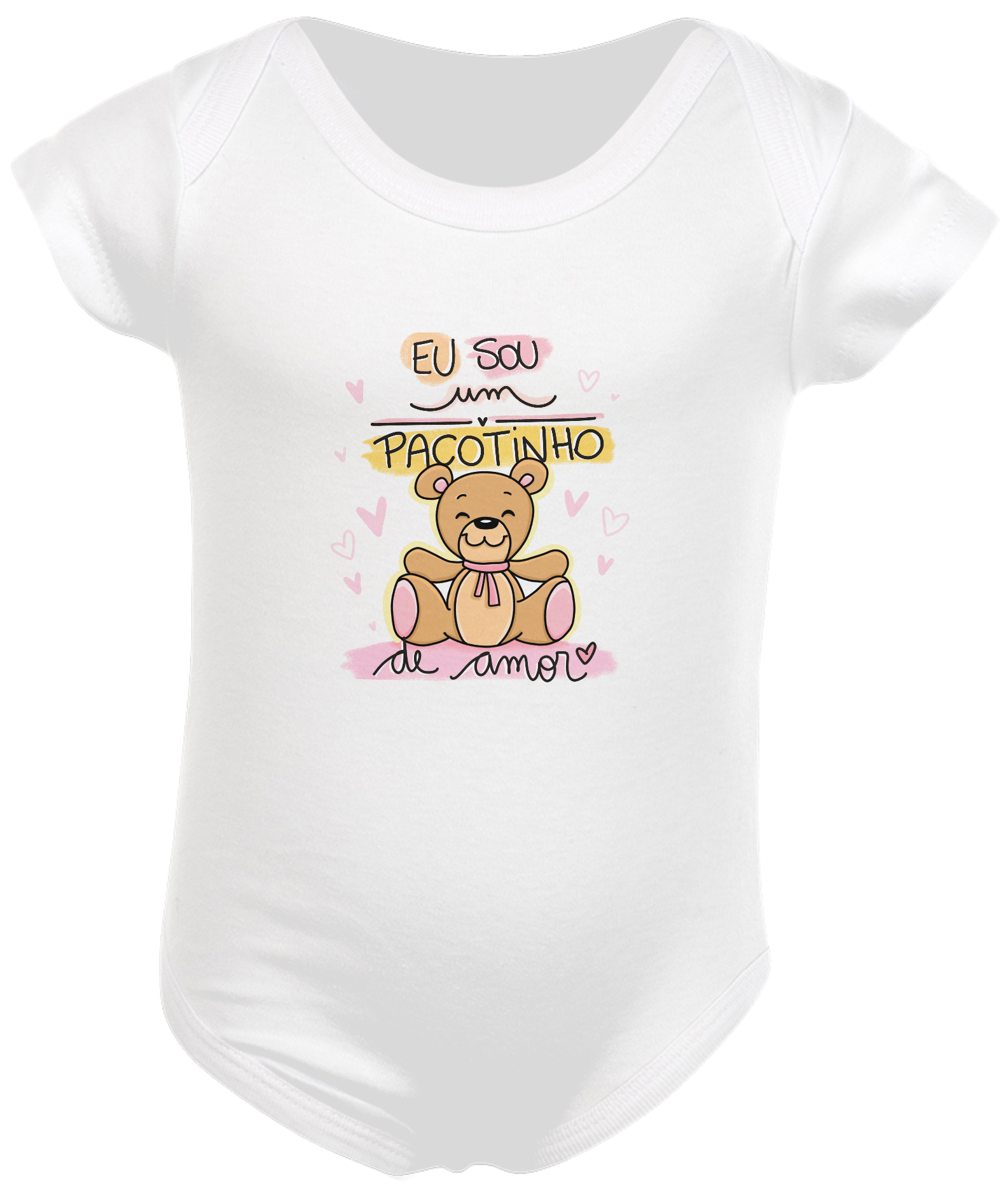 Nome do produto: Eu sou um Pacotinho de amor - Body Infantil