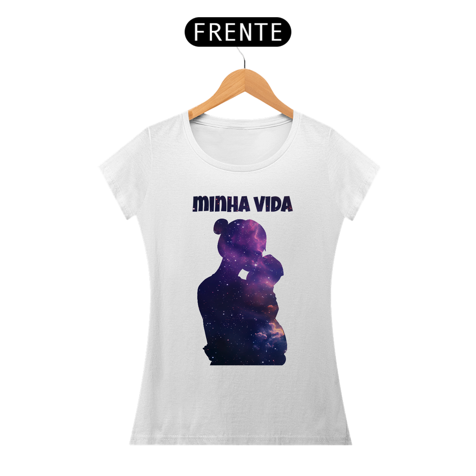 Nome do produto: Minha Vida - Mãe - Camiseta Feminina