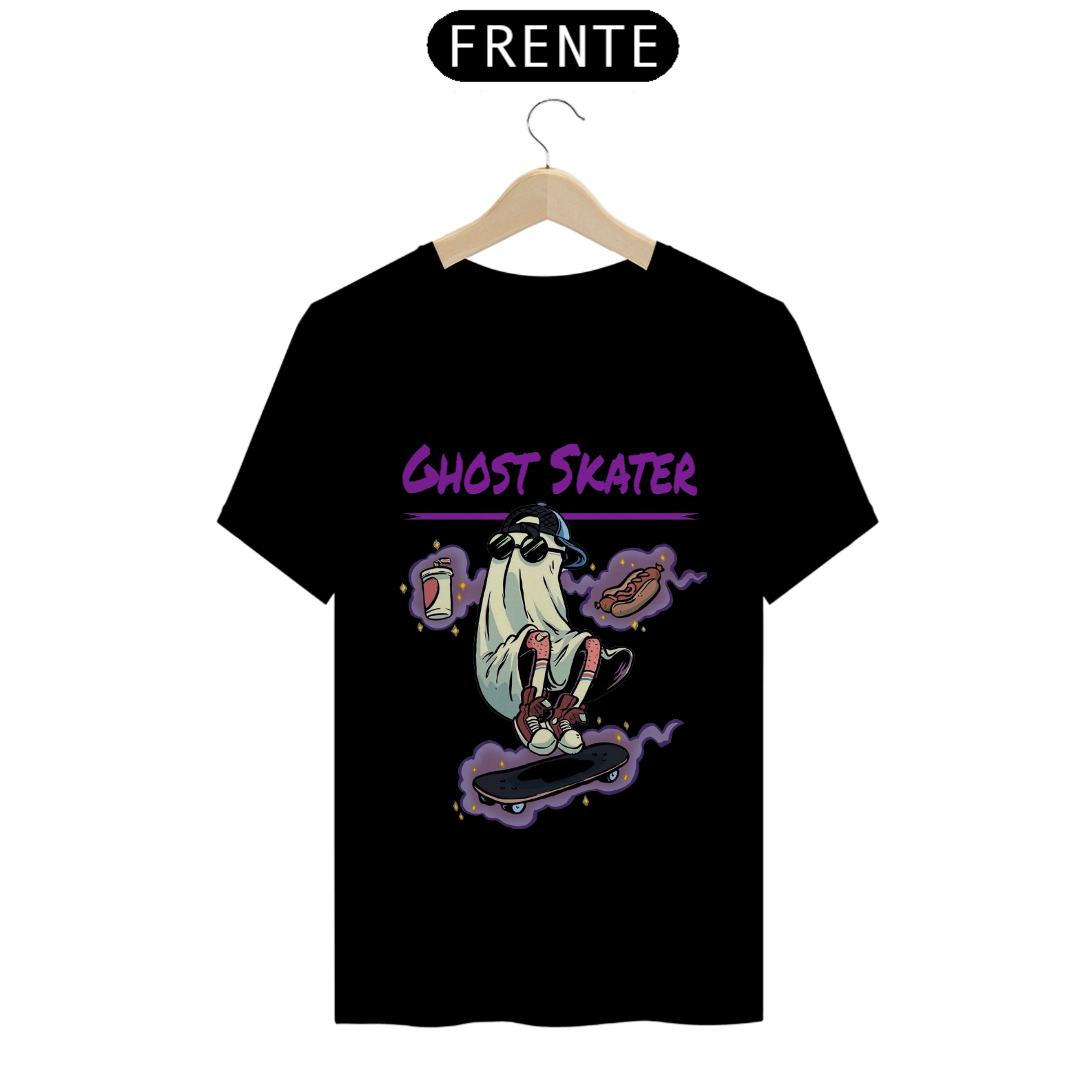 Nome do produto: Camiseta Ghost Skater