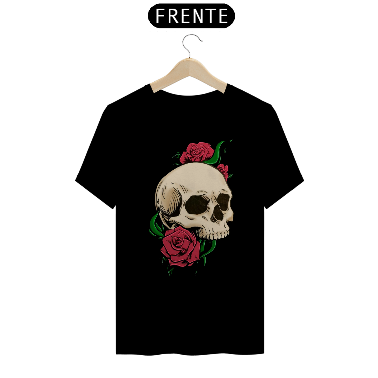 Nome do produto: Camiseta Rosas