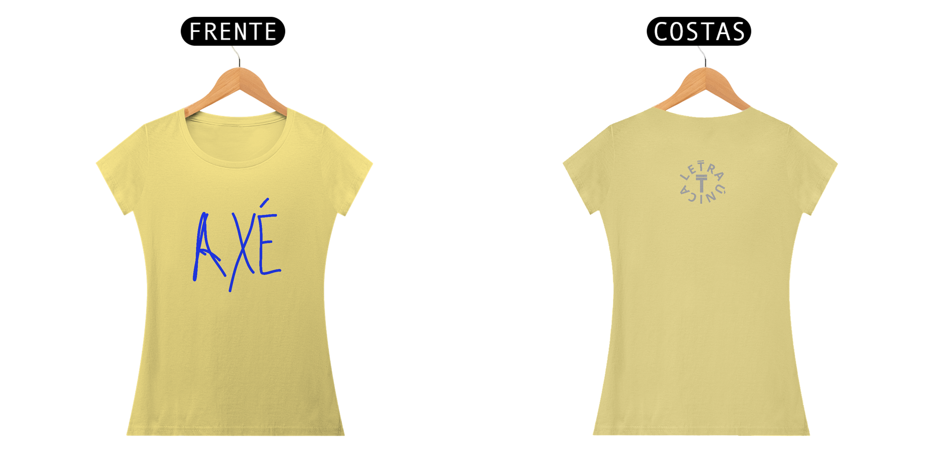 Baby Look Estonada Letra Única Baianidade Axé