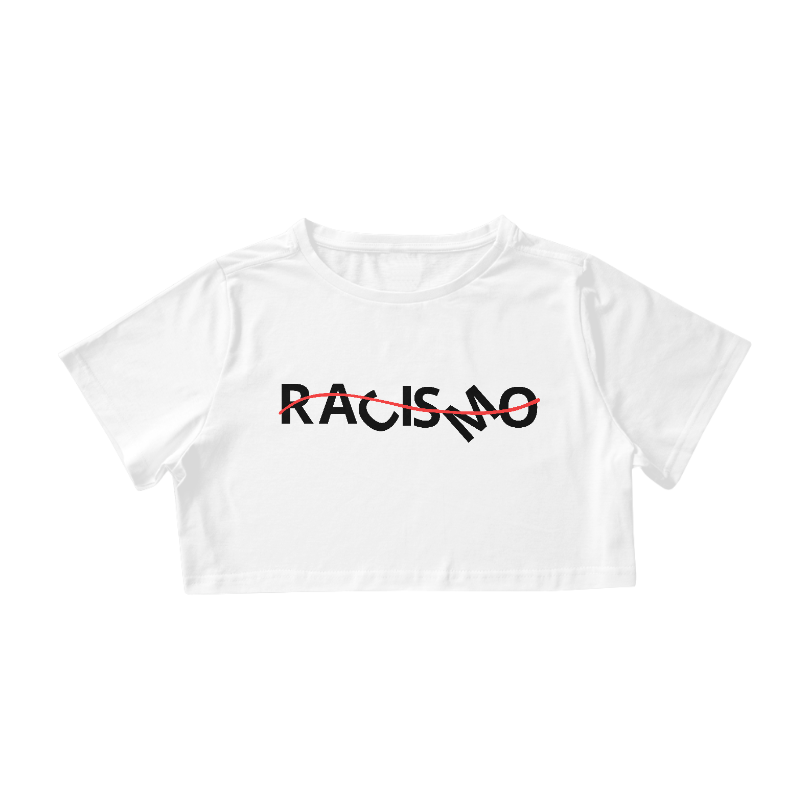 Cropped Engajamento Letra Unica Racismo 2