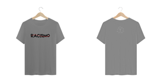 Camiseta Prime Letra Única Plus Size Engajamento Racismo