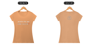 Baby Look Estonada Letra Única Engajamento Afasta de Mim Esse Cale-se