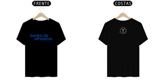Camiseta Prime Letra Ùnica Baianidade Banho de Alfazema